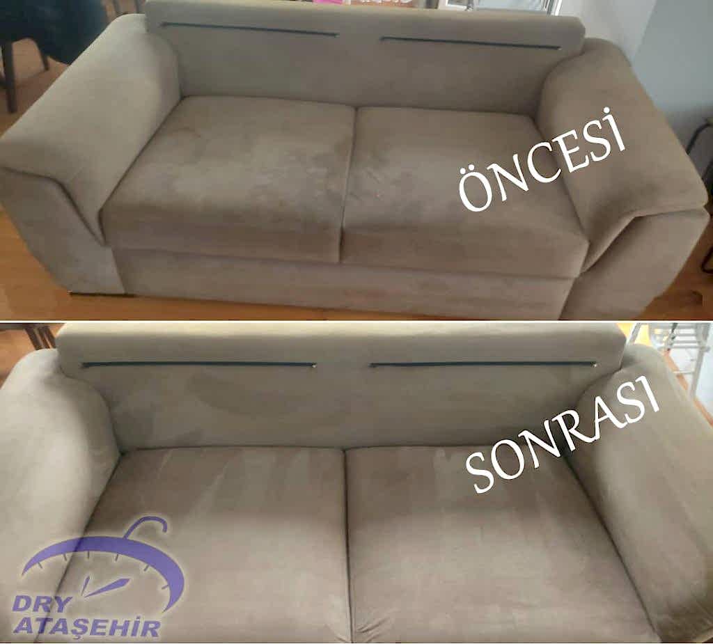 koltuk yıkama, öncesi ve sonrası